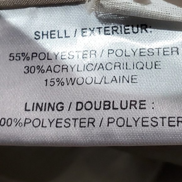 COSTA BLANCA-Canada- Plaid Peacoat- Size 4 (Wool Blend) - Picture 7 of 11